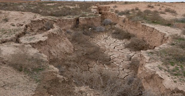 Land subsidence threatens villages and farms in southeast Iran