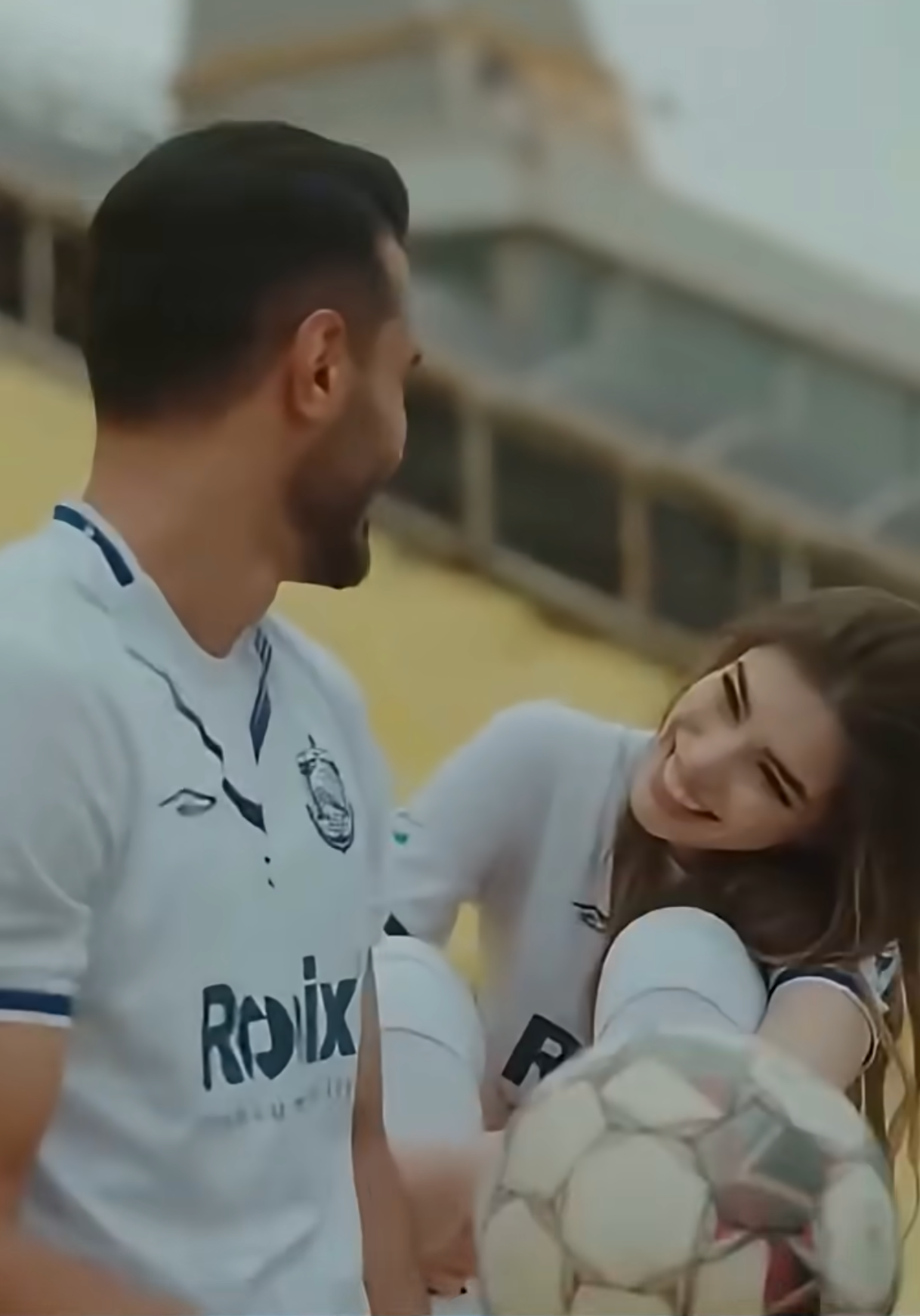 A screenshot from the video made to mark Malavan captain Saeed Karimi and his partner’s wedding.