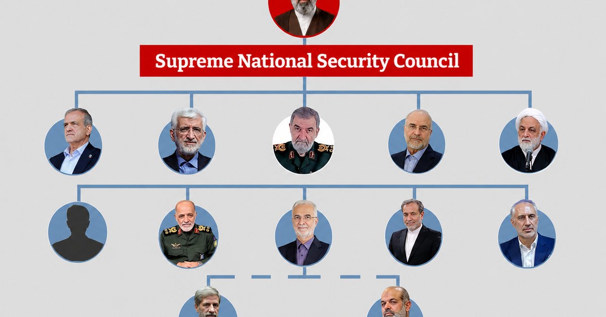 How Iran’s Supreme National Security Council works, and who gets a vote