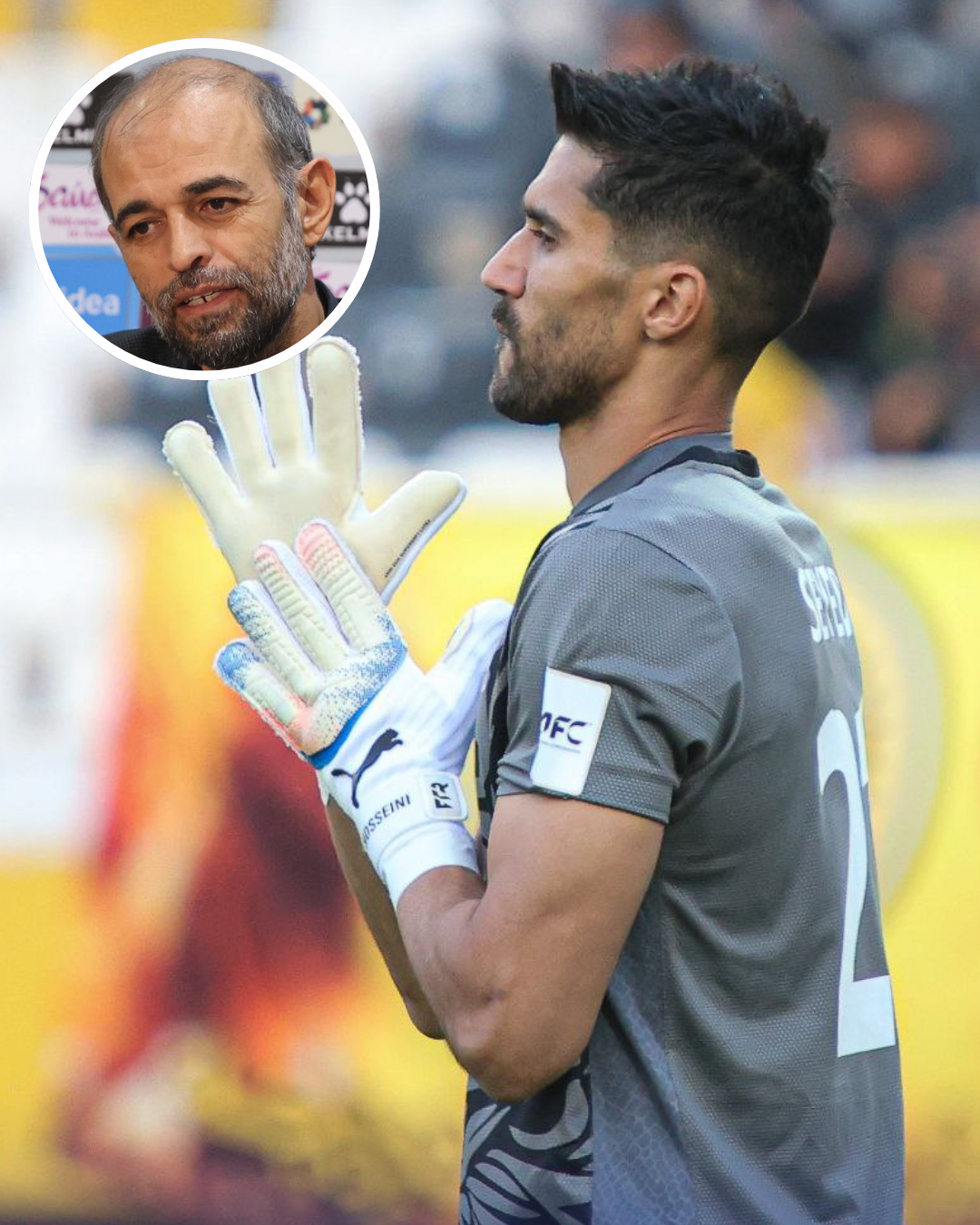 نویدکیا: حسینی را خودم به سپاهان آوردم اما روند درمانش طول کشید