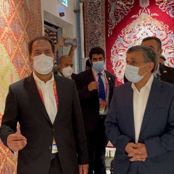 Iran's former president Mahmoud Ahmadinejad visiting Dubai. October 13, 2021