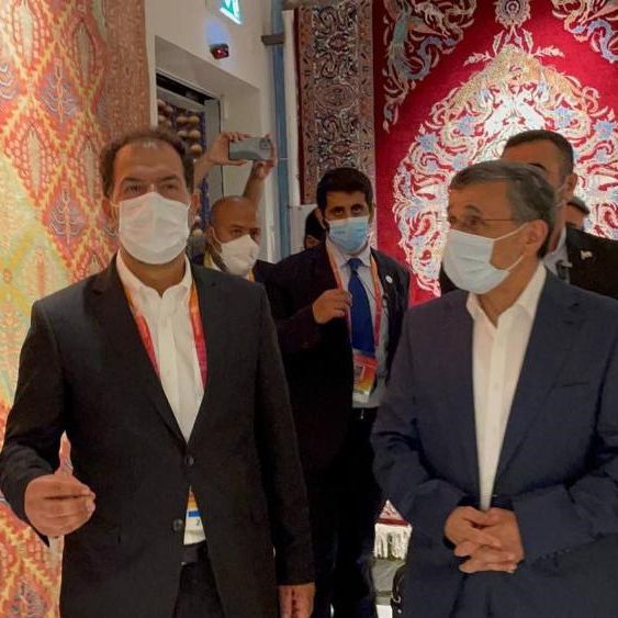 Iran's former president Mahmoud Ahmadinejad visiting Dubai. October 13, 2021