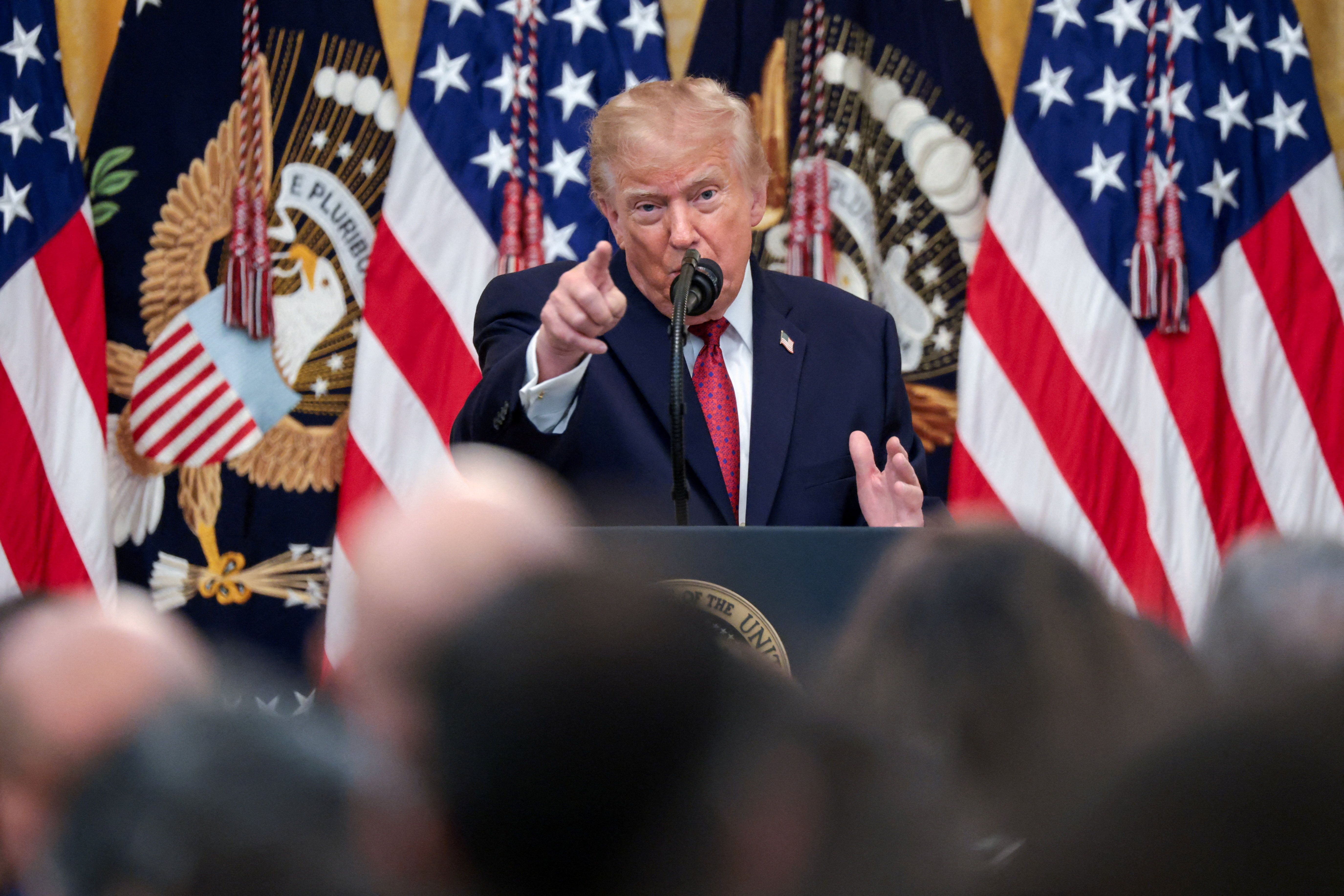 Trump says US may ‘blow up’ Iran or make a deal