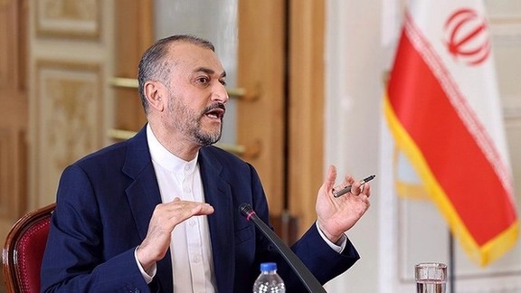 Iran's Foreign Minister Hossein Amir-Abdollahian