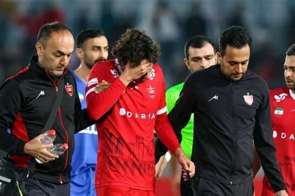 مارکو باکیچ، هافبک پرسپولیس مصدوم شد و دربی ۱۰۶ را از دست داد