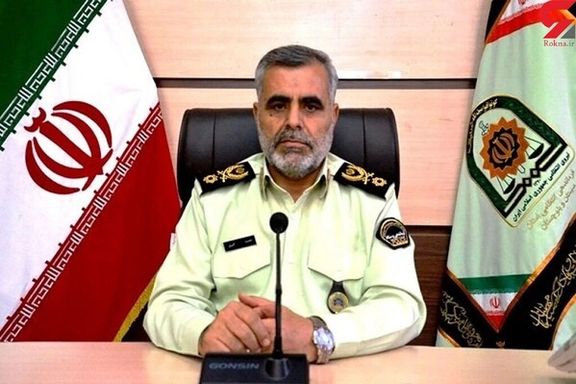 New police chief of Sistan-Baluchestan province Doustali Jalilian (file photo)