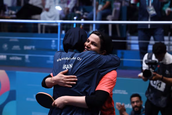 ندا شهسواری قهرمان پینگپنگ بازیهای کشورهای اسلامی شد