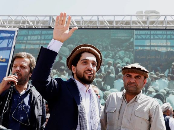 Afghan opposition figure Ahmad Massoud.
