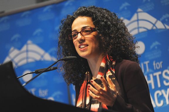 Iranian opposition figure Masih Alinejad