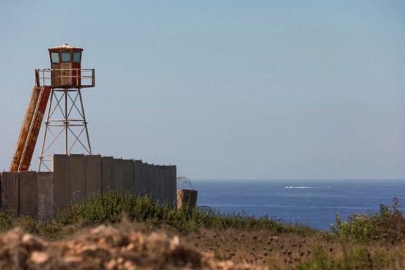 A deserted post for the Lebanese army is seen in Naqoura, near the Lebanese-Israeli border, southern Lebanon, October 6, 2022.