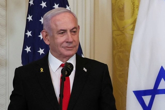 Israeli Prime Minister Benjamin Netanyahu and US President Donald Trump hold a press conference on Feb. 4, 2025