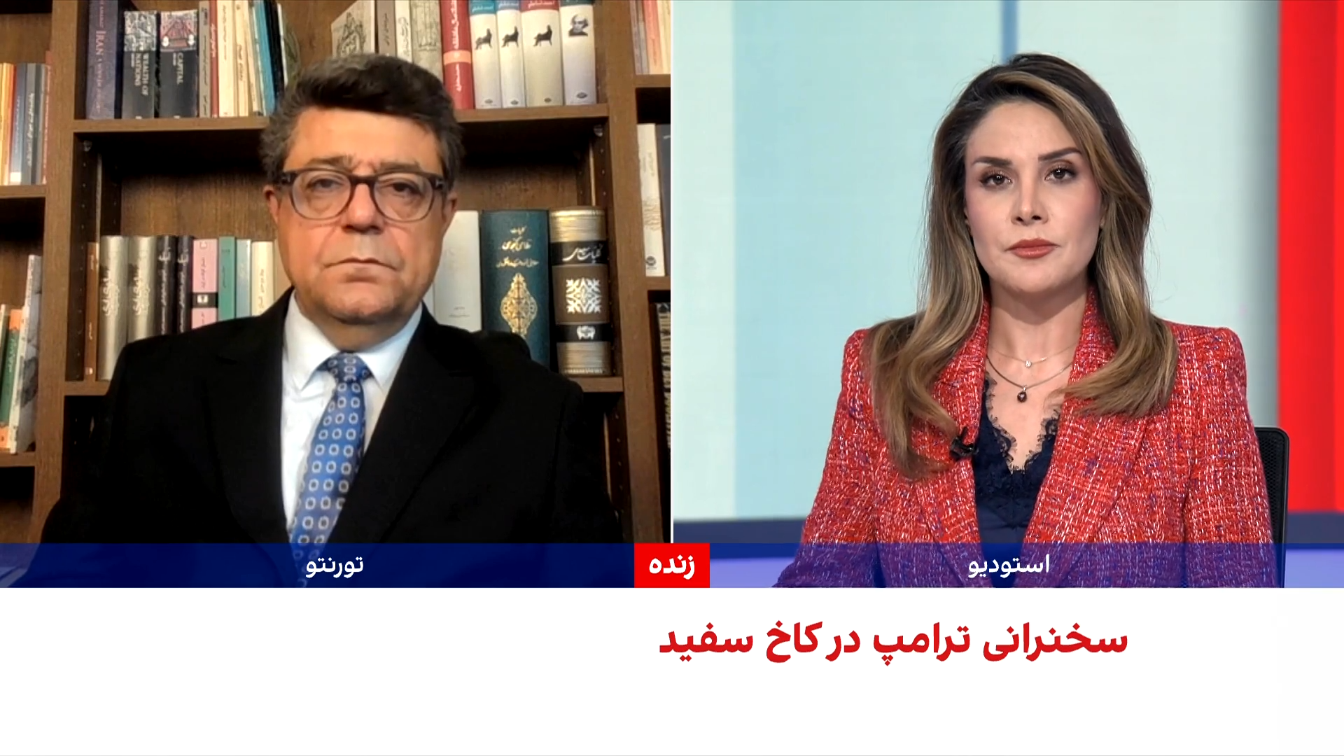 ترامپ: دیوانه‌ها در جمهوری اسلامی خواهان ادامه جنگ هستند