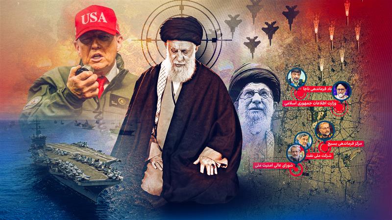 فهرست اهداف احتمالی حمله ترامپ؛ علی خامنه‌ای و شش فرمانده ارشد و شش نقطه در تهران