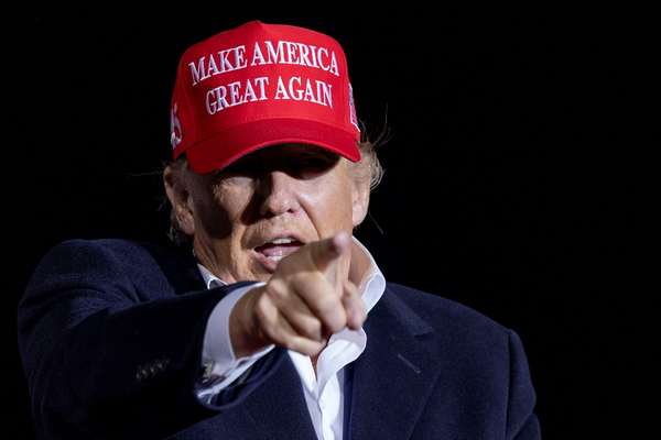 Trump Says Biden’s Weak Foreign Policy Emboldened Iran