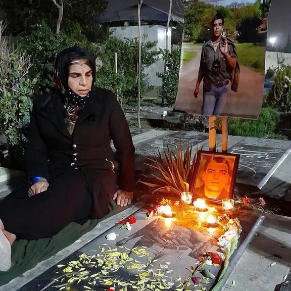 مادر فرهاد مجدم، از جانباختگان آبان ۹۸ در یک تصادف رانندگی «مشکوک» کشته شد