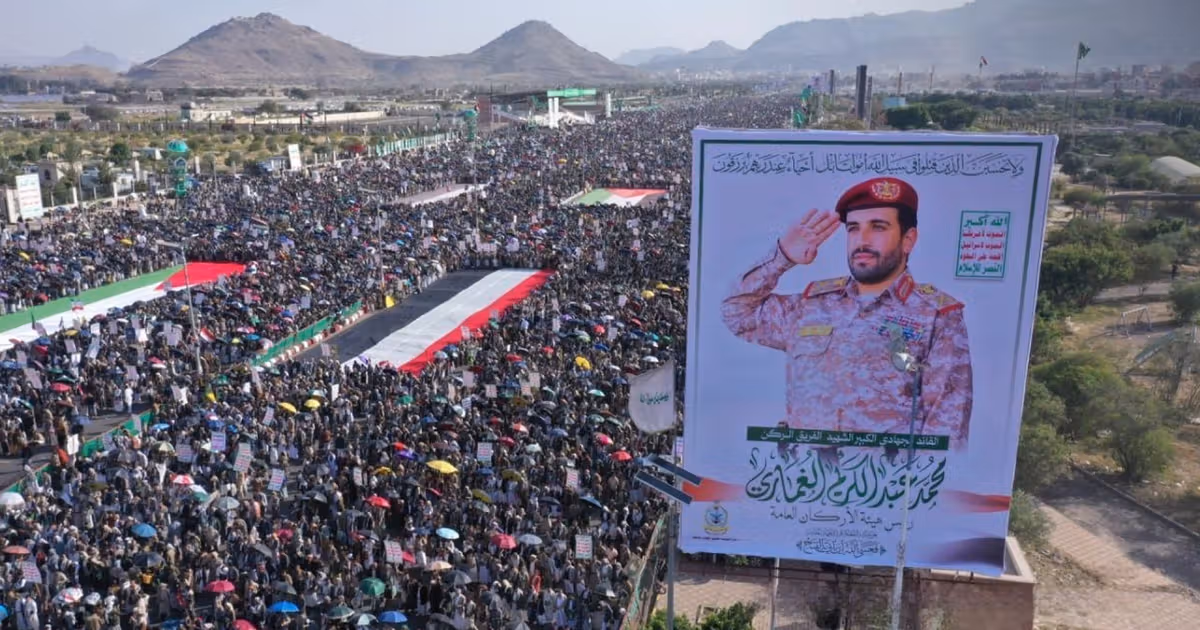 Houthis mourn top commander Israel accused of Iran ties