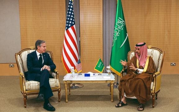 وزیران خارجه آمریکا و عربستان درباره روابط دوجانبه و مسائل منطقهای و جهانی رایزنی کردند
