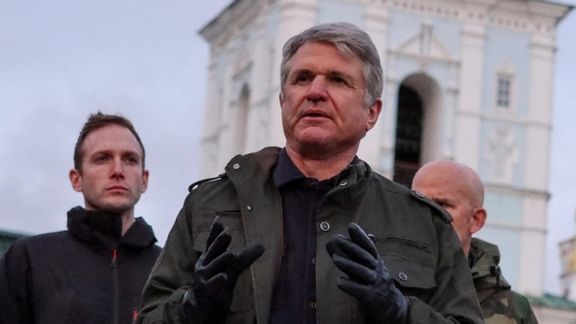 US Congressman Michael McCaul (R-TX), the chairman of the House Foreign Affairs Committee, during a news briefing