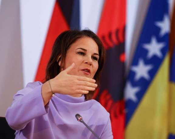 German foreign minister Annalena Baerbock. October 2022