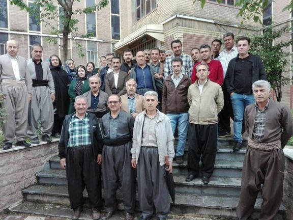 Teachers protest in Kurdistan Province, Iran