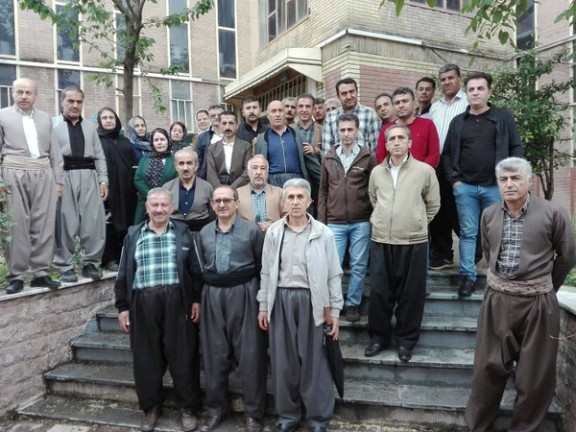 Teachers protest in Kurdistan Province, Iran