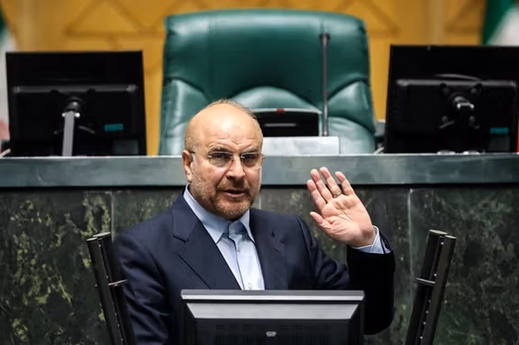 Iran's Parliament Speaker Mohammad Bagher Ghalibaf