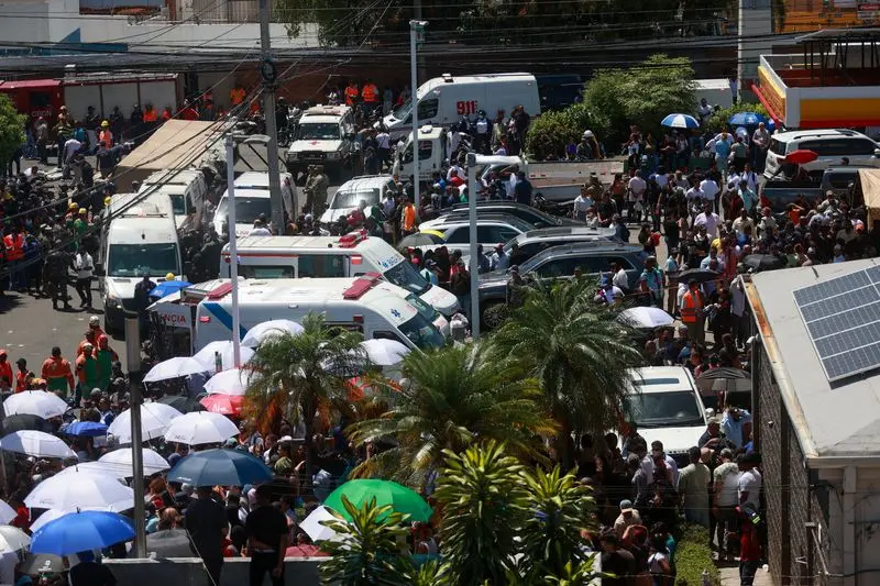 فرو ریختن سقف یک باشگاه شبانه در جمهوری دومینیکن دست‌کم ۱۲۴ کشته برجای گذاشت