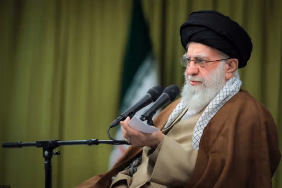 Ali Khamenei speaking after losing his close regional ally, Hafez al-Assad