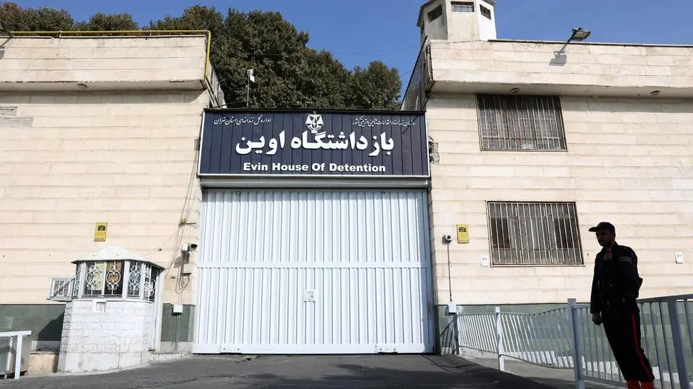 A view of the entrance of Evin prison in Tehran, Iran October 17, 2022.