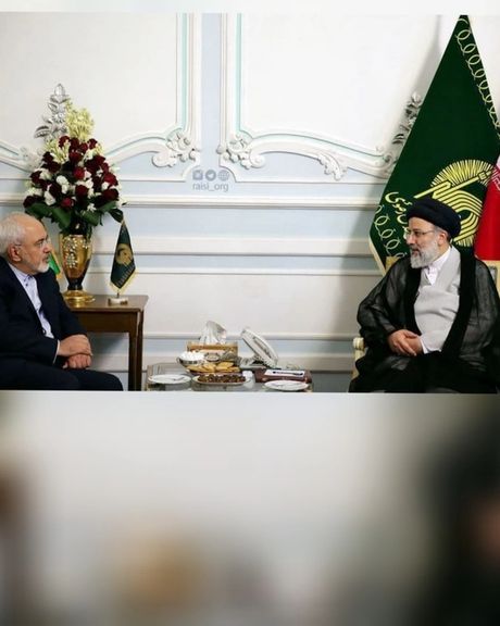 محمدجواد ظریف به دیدار ابراهیم رئیسی رفت