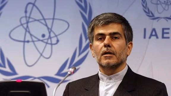 Iran's former nuclear chief Fereidoun Abbasi who is a member of parliament