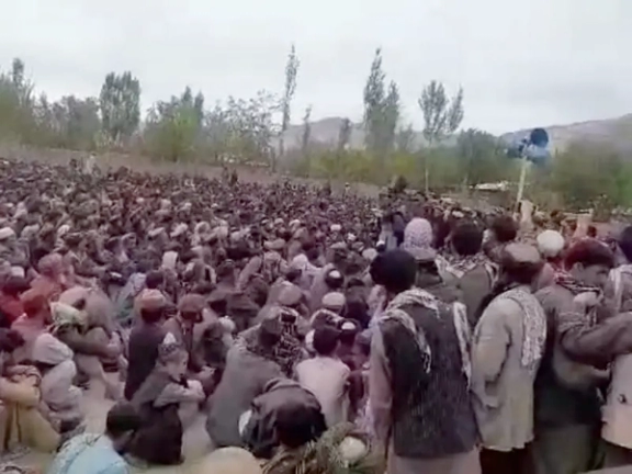 اعتراضات ضد طالبان در بدخشان افغانستان برای دومین روز ادامه یافت