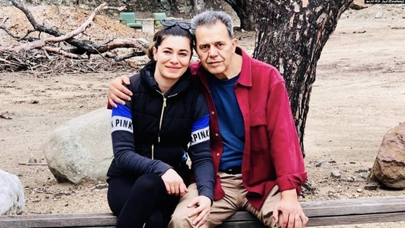 Jamshid Sharmahd and his daughter Gazelle