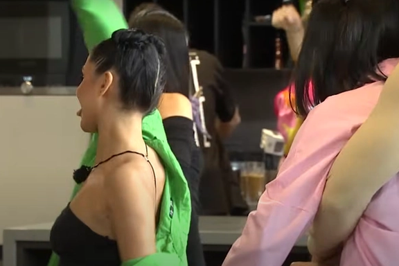 Contestants dance in an episode of Eternal Love