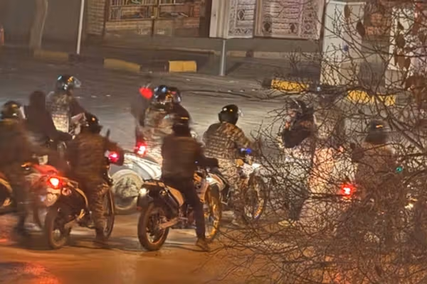 Iranian man killed taking out trash as reports grow of gunfire at bystanders