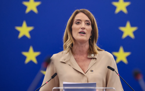 رئيسة البرلمان الأوروبي: إيران يجب أن تتحرر وستتحرر