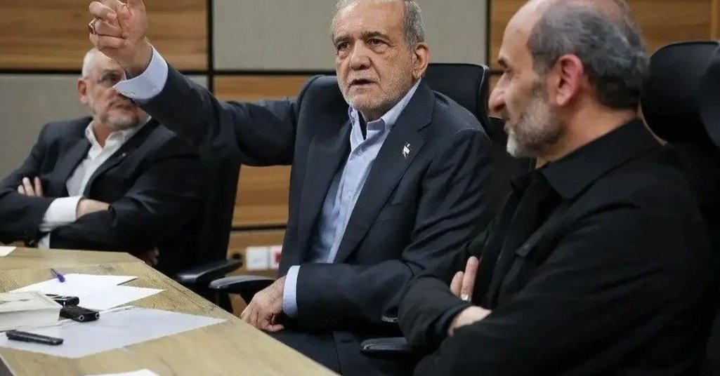 Pezeshkian camp slams state TV over Khamenei US talks edit