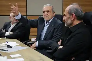 Pezeshkian camp slams state TV over Khamenei US talks edit