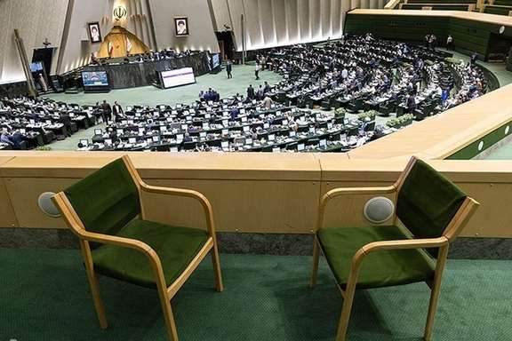 A session of the Iranian parliament
