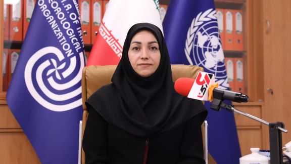 The head of Iran’s Meteorological Organization, Sahar Tajbakhsh