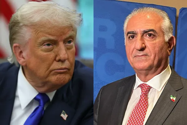 Talks with Islamic Republic won't bring peace, exiled prince warns Trump