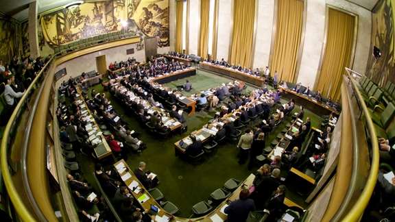 Diplomats gathered in Geneva for the UN Disarmament Conference