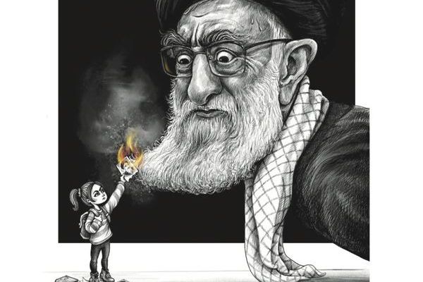 طهران تستدعي السفير وباريس ترد.. "كاريكاتير خامنئي" يفجر أزمة بين إيران وفرنسا