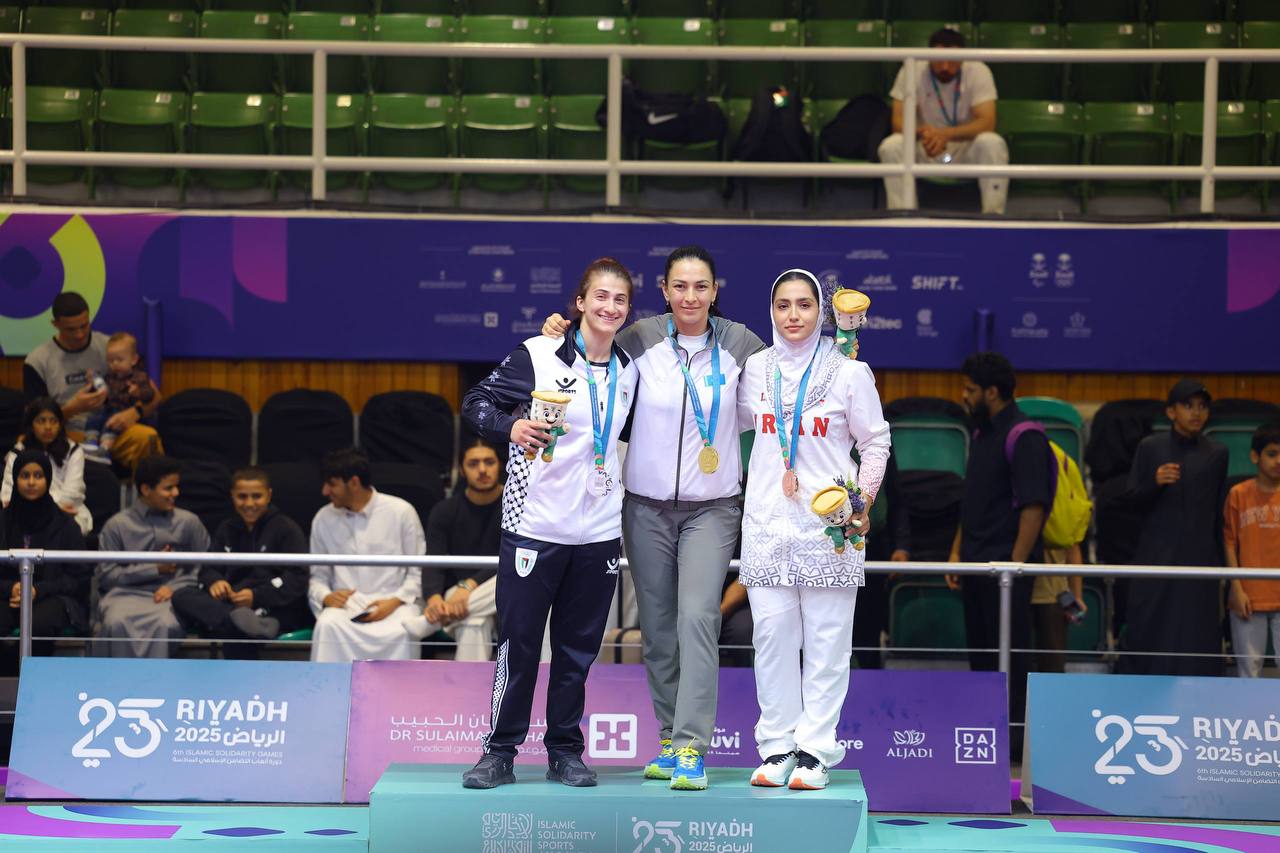 بازی‌های کشورهای اسلامی؛ هستی حمودی به مدال برنز جوجیتسو رسید