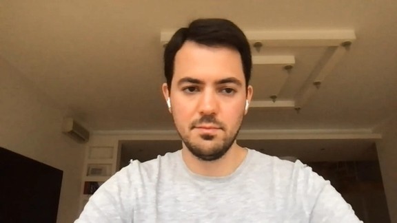 Alexander Rodnyansky, an adviser to President Vlodymyr Zelensky and an economist at Cambridge University. Photo from screenshot of interview with Iran International, July 25, 2022