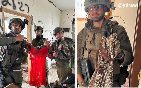 ارتش اسرائیل: گزارشها درباره تصاویر سربازان با لباس زیر زنان فلسطینی را بررسی میکنیم