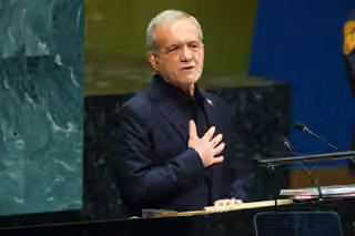 Pezeshkian straddles Iran’s divide at UN as US talks test balance