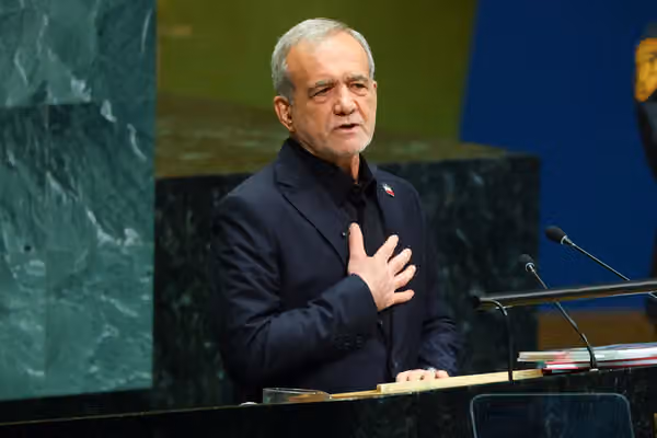 Pezeshkian straddles Iran’s divide at UN as US talks test balance
