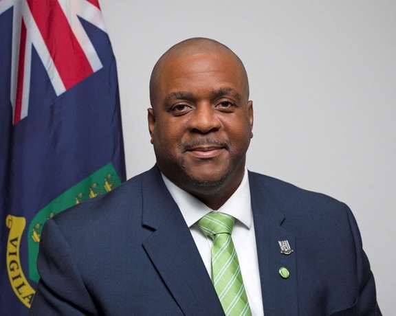 Andrew Fahie, premier of the British Virgin Islands