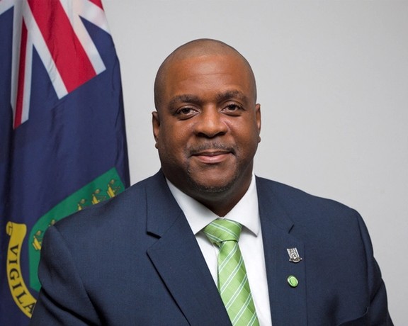 Andrew Fahie, premier of the British Virgin Islands